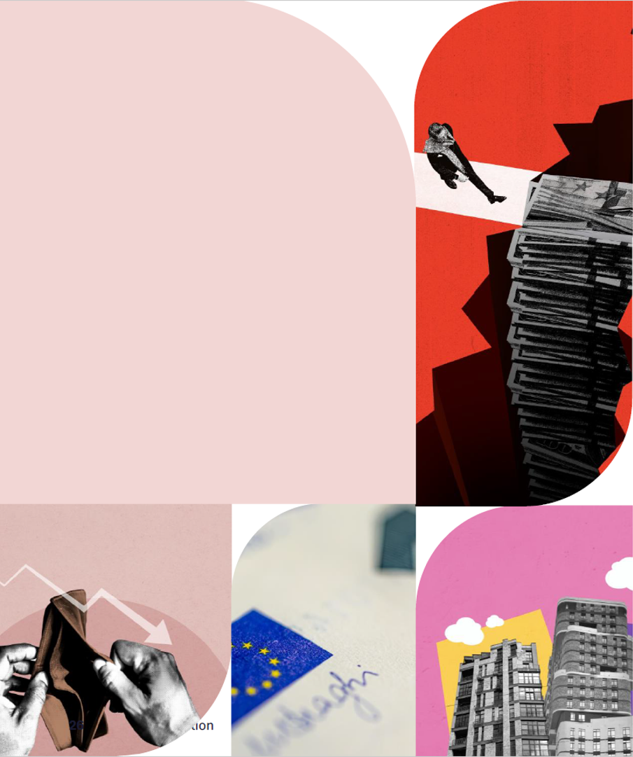Collage de imágenes ilustrando los beneficios de Ardora AI